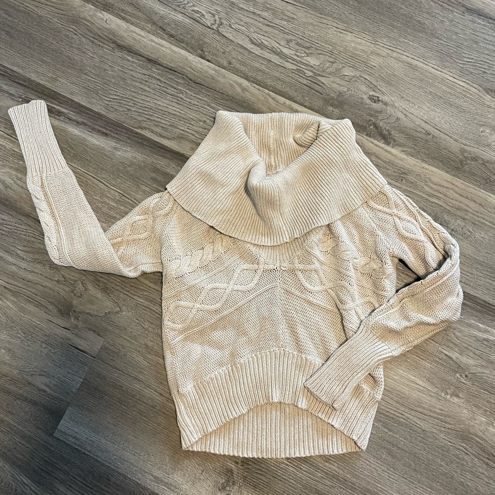 New York and Company cable knit sweater